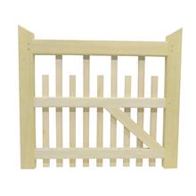 PALED REDWOOD ENTRANCE GATES