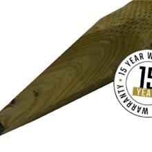 INCISED FENCE POSTS 15 YEAR WARRANTY