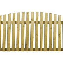 PICKET FENCE PANEL CONVEX PRESSURE TREATED