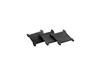 DURAPOST HORIZON ALUMINIUM INFILL SPACER (PACK OF 10) BLACK