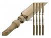 REDWOOD COLONIAL SPINDLE 41 X 41 MM X 1000 MM