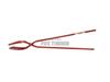 DRIVALL POST HOLER DIGGING TOOL RED HANDLES