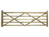 12FT 5 BAR TREATED FIELD GATE