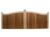 SOLID T&G BOARDED ARCH TOP HARDWOOD