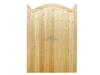 SOLID T&G BOARDED ARCH TOP REDWOOD