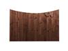 PRESSURE TREATED CONCAVE CLOSE BOARD BROWN