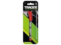 TRACER PROFESSIONAL FINE POINT MARKER RED