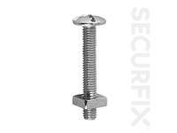 M6 X 40MM - ZINC PLATED