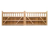 HALF PALED HALF BOARDED HARDWOOD FLAT TOP