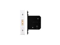 5 LEVER DEAD LOCK - 76MM C/W PVD FOREND AND STRIKE