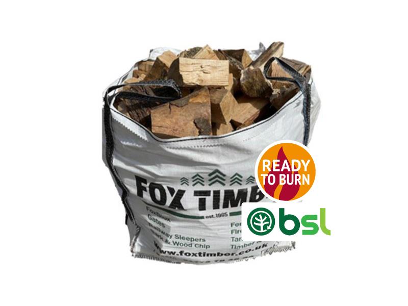 KILN DRIED LOGS BULK BAG HARDWOOD