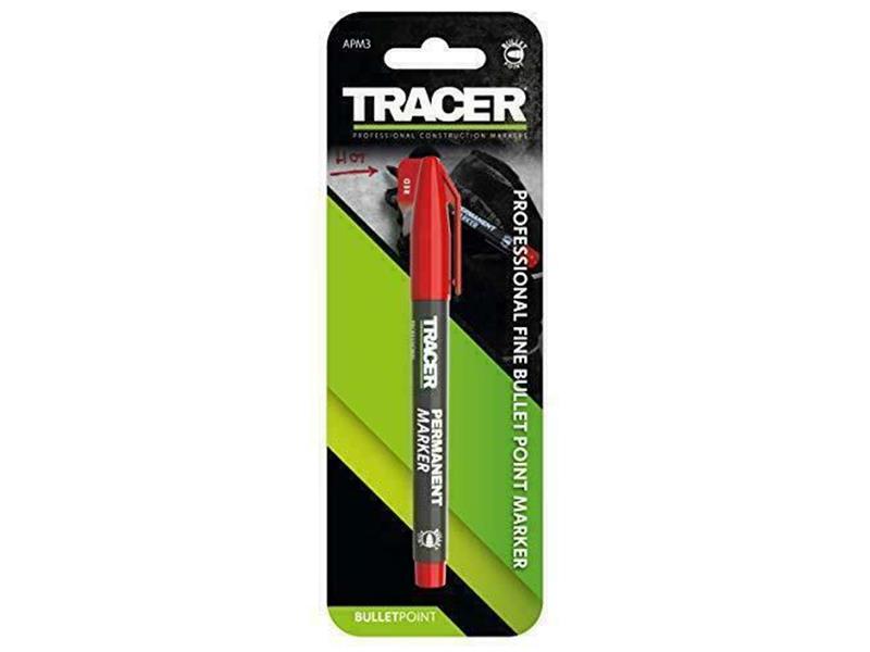 TRACER PROFESSIONAL FINE POINT MARKER RED