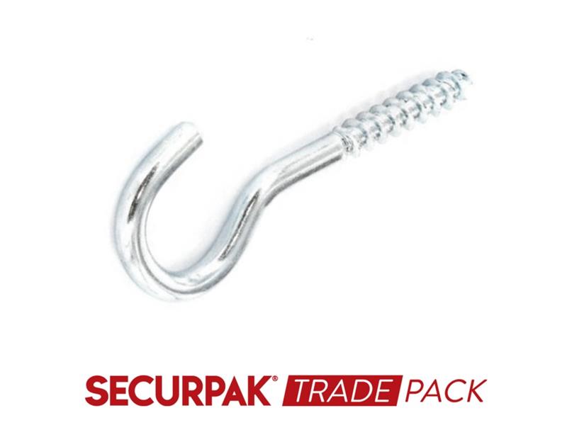 Screw Hook Zinc Plated 55mmx8