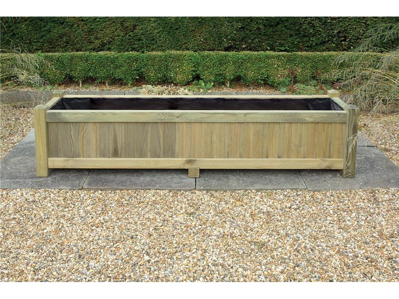 LONG RECTANGULAR PLANTER