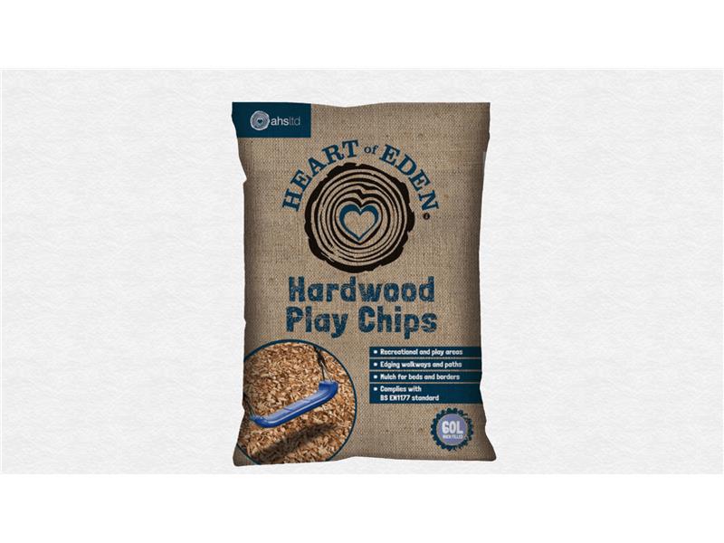 HEART OF EDEN PLAYAREA HARDWOOD CHIPS 60L