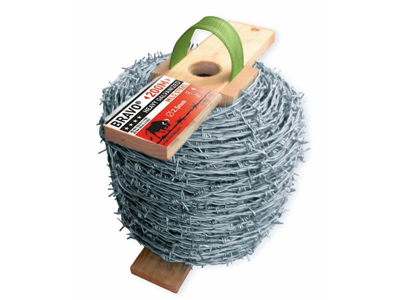 MRT  MILD STEEL BARBED WIRE 200M ROLL