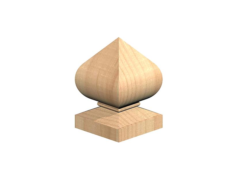 Post Bishops Finial