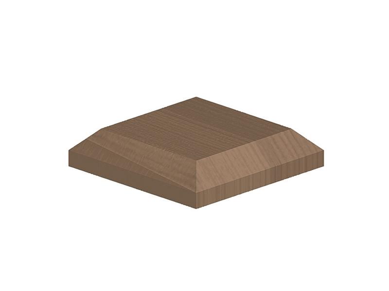 96x96x23mm Brown Treated P156