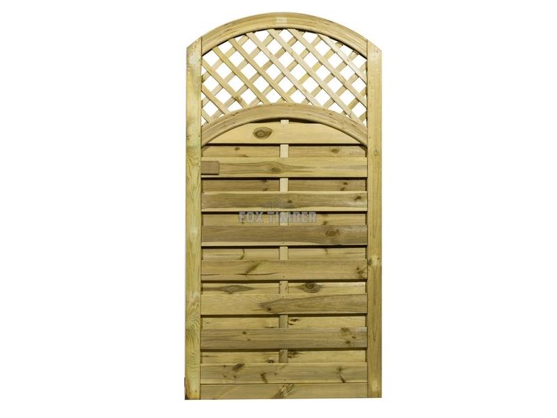 ARCHED LATTICE TOP GATE 180CM X 90CM