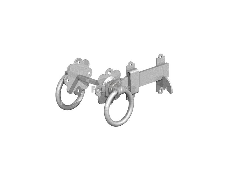 GALV RING LATCH 6 PLAIN