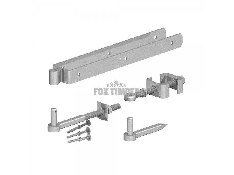 GALV ADJUSTABLE HINGE SET 24