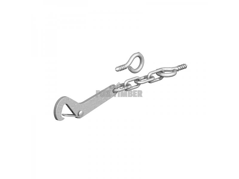 GALV SAFETY HOOK AND EYE