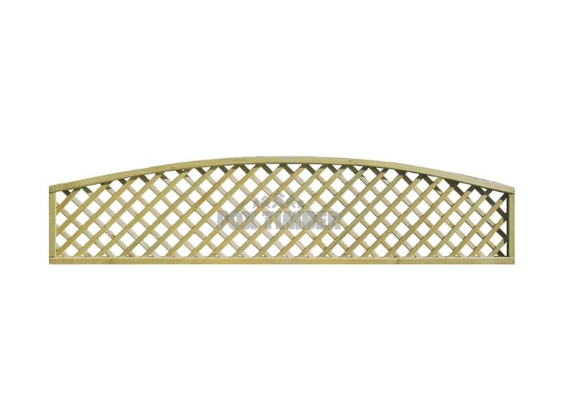 CONVEX TOP TRELLIS 183 CM X 30 CM - 41 CM