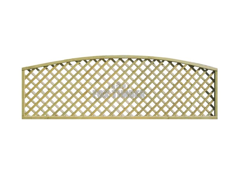 CONVEX TOP TRELLIS 183 CM X 45 CM - 57 CM