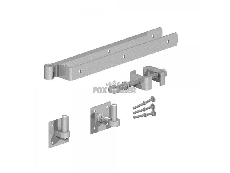 RISING HINGE SET (HANGING BEHIND) D/R BAND GALV