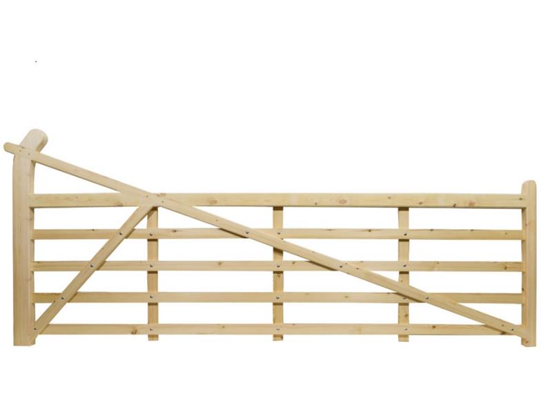 BENT ARTREE REDWOOD ENTRANCE GATE