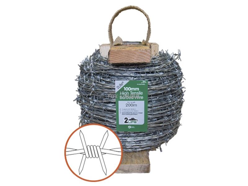 HIGH TENSILE BARB WIRE 200M