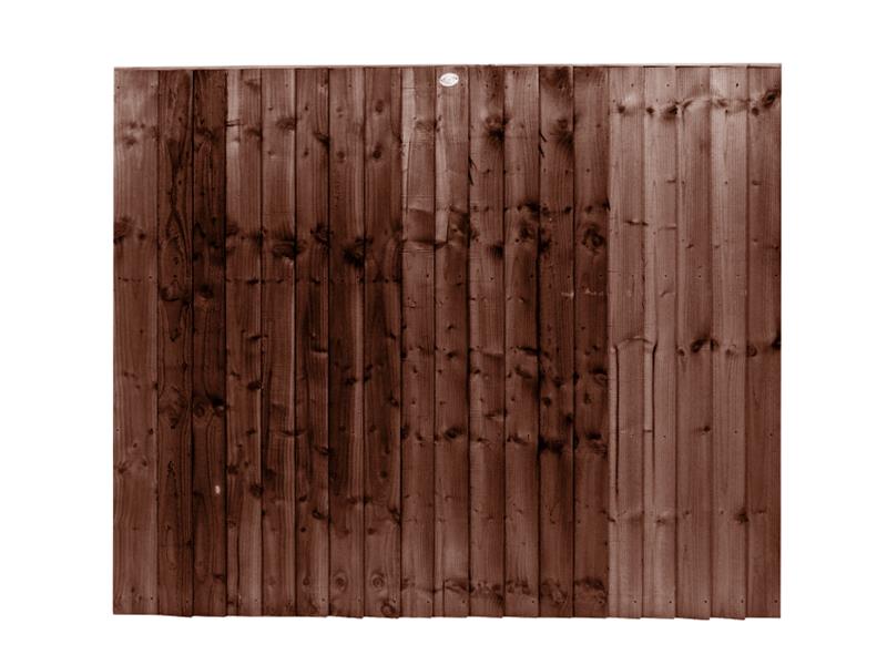 CLOSE BOARD PANEL 6 X 5 BROWN