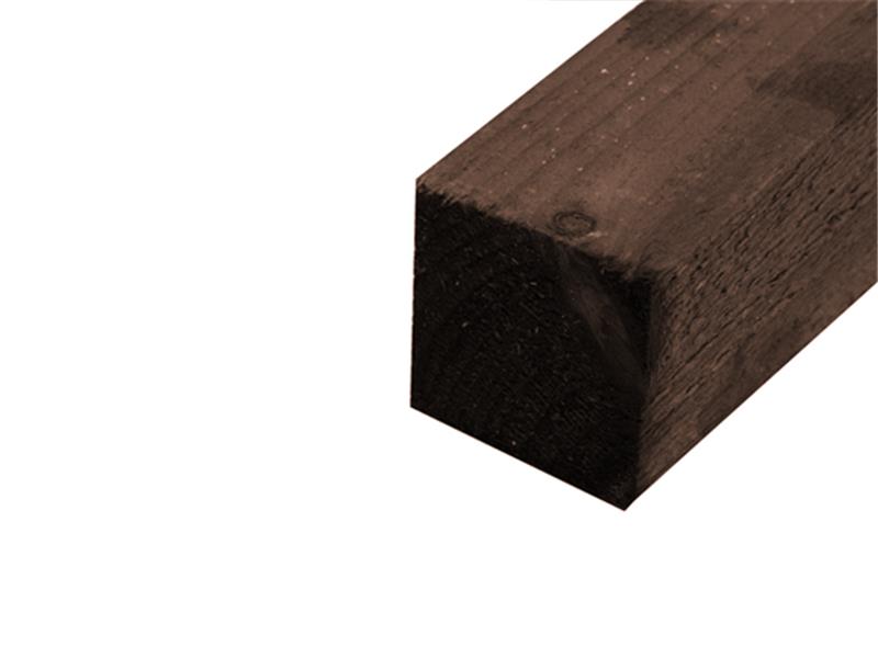 SAWN FENCE POSTS TANALISED BROWN
