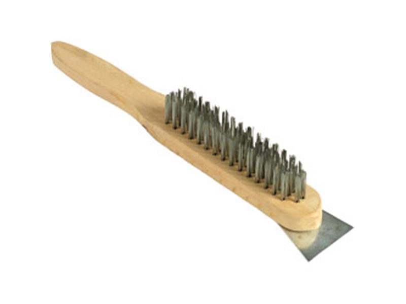 4 Row Wire Brush & Scraper