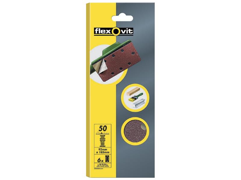 Orbital Sander Sheets 80g Pack 6