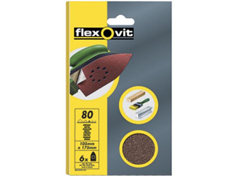 Detail Sanding Sheets 6 Pack (105 x 175mm) Buy Online