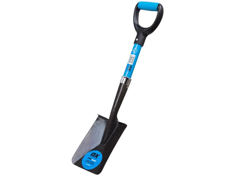 OX PRO MINI SQUARE MOUTH SHOVEL