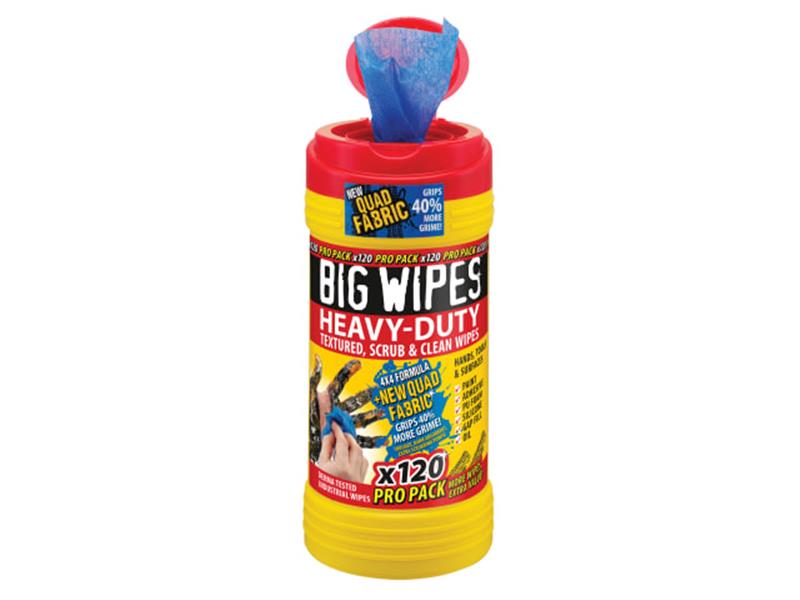 BIG WIPES HEAVY-DUTY CLEANING WIPES (PRO PACK 120)