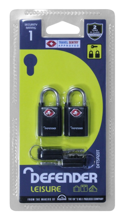 Travel Padlocks Twinpack - Buy Online